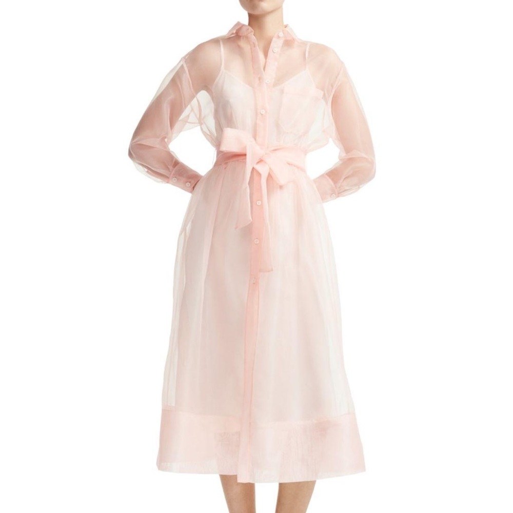 MAJE organza pink dress! (Size S)!